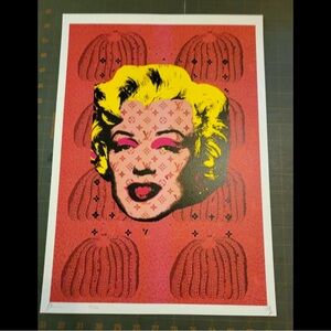 2020 ARTIST PROOF! Death NYC Ltd Ed of 10~Marilyn Monroe Yayoi Kusama— VERY RARE
